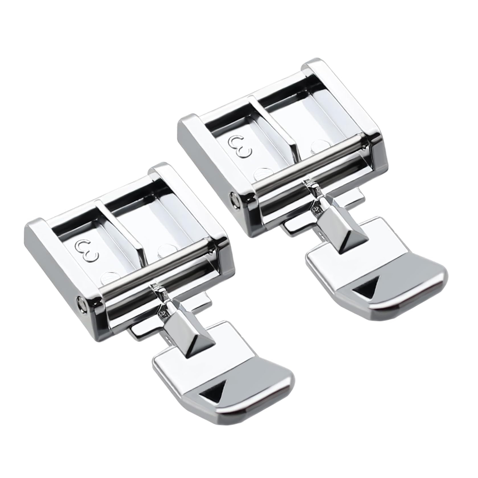 Commercial Embroidery Machine - 2Pcs #006905008 Zipper Presser Foot For