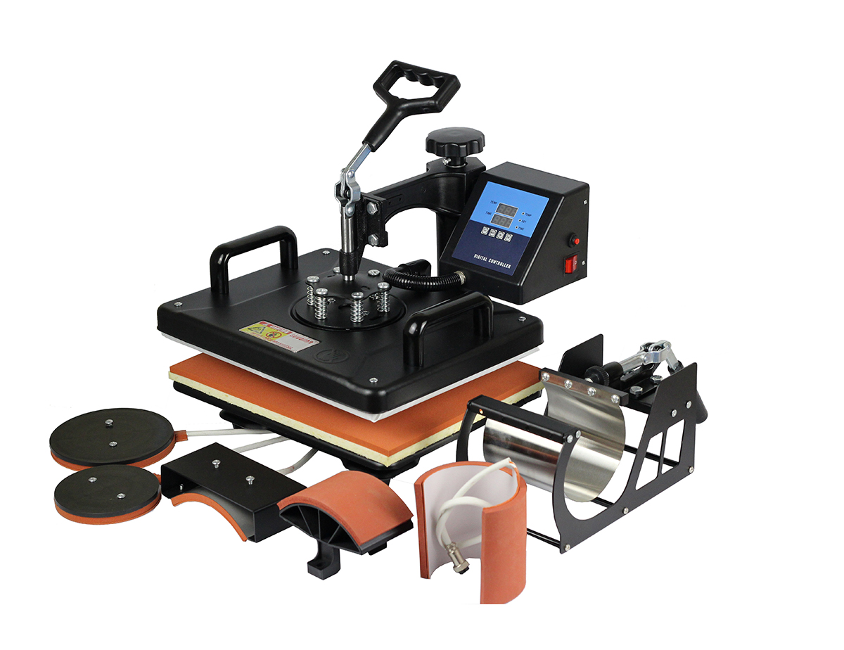 Commercial Printing Press - Cheap 30*38CM 5 in 1 Combo