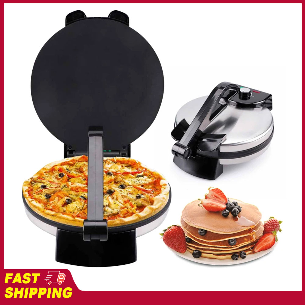 Commercial Printing Press - Non-Stick Roti Maker Machine 1800W Double