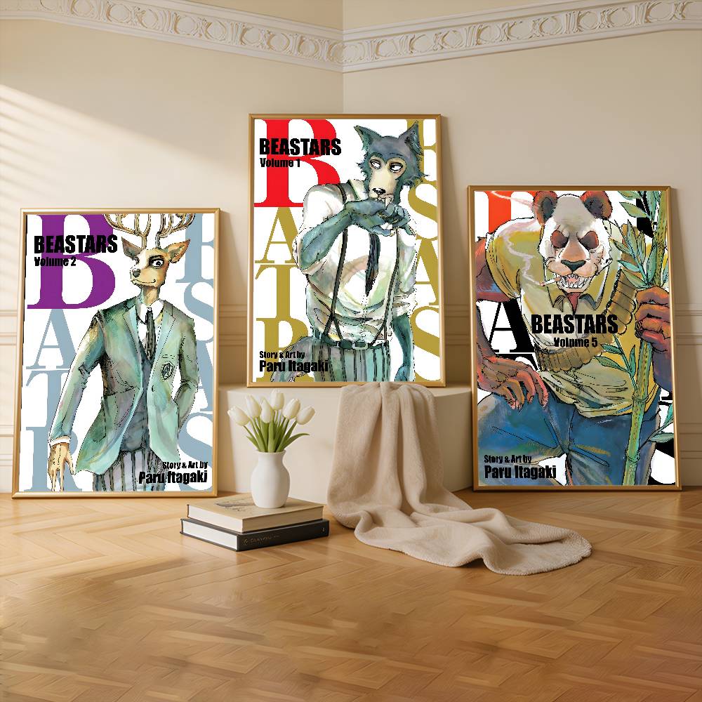 Commercial Printing & Packaging Pvt Ltd - Anime B-Beastars Premium Self Adhesive Poster