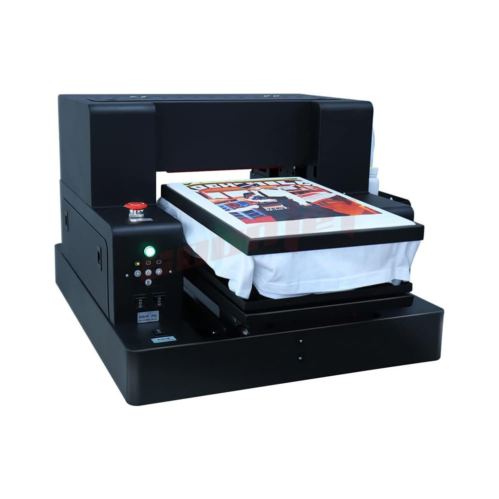 DTG Tshirt  flatbed Printer A4 - Commercial Printing Machine For Shirts reseña y precio