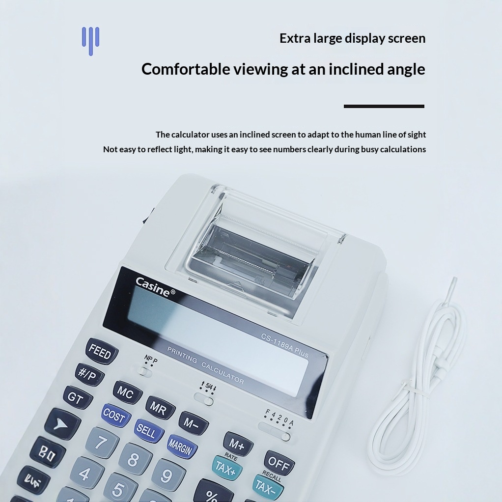 Printable Calculator 12-digit  - Commercial Printing Calculator reseña y precio