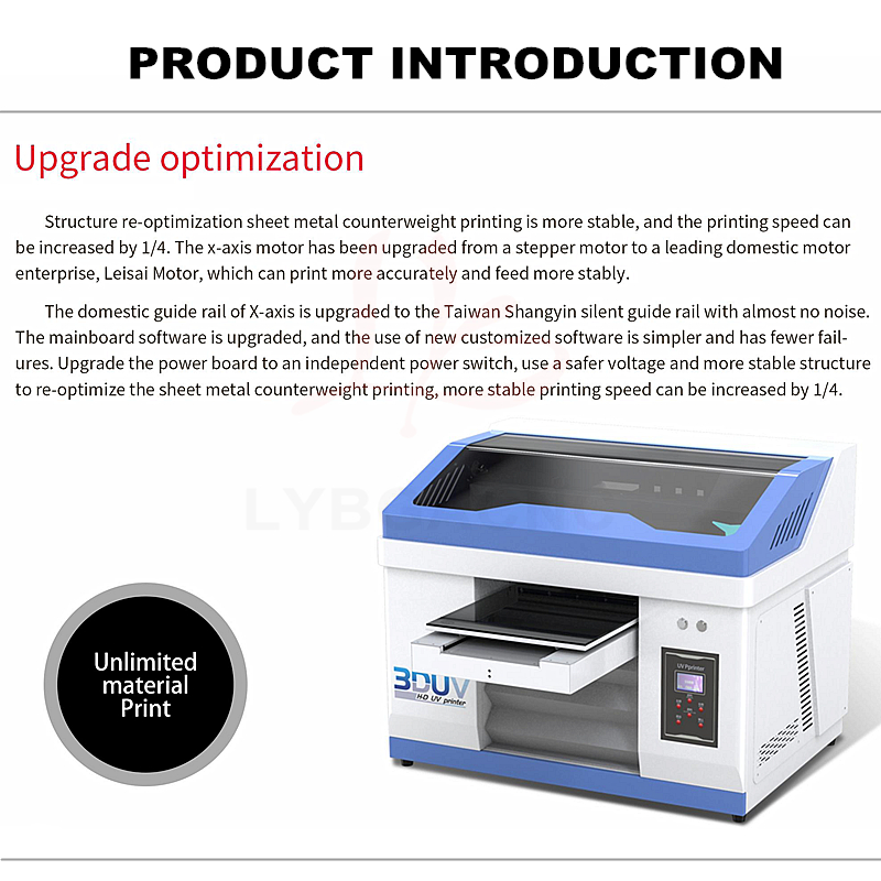 LY 3060 220V 110V Full Automat - Uv Flatbed Printer reseña y precio