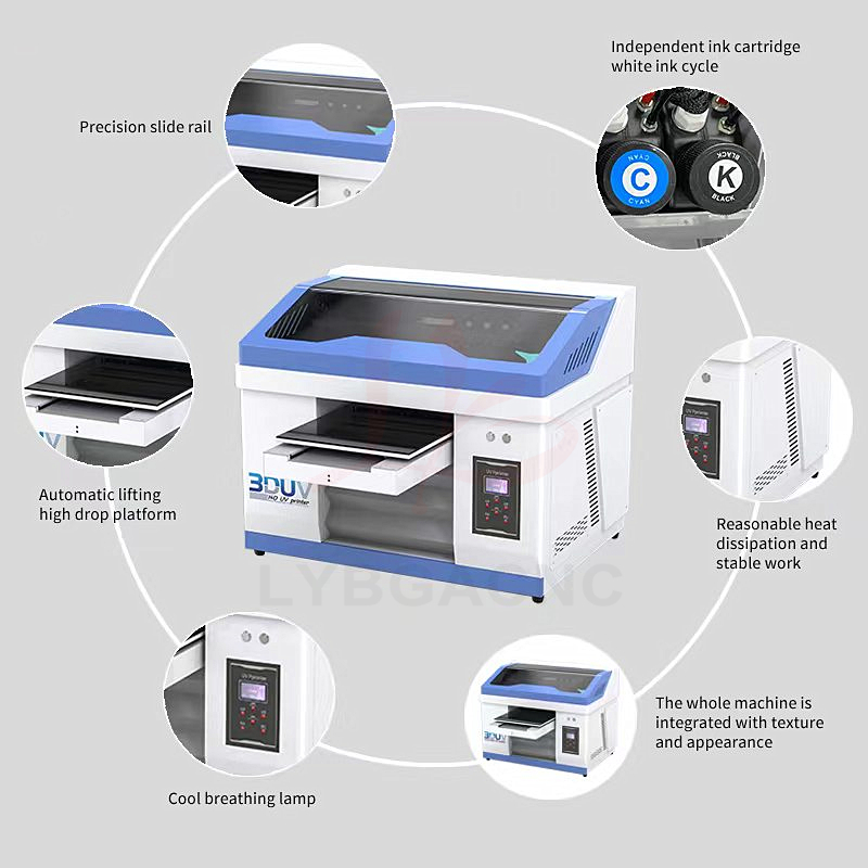 LY 3060 220V 110V Full Automat - Uv Flatbed Printer reseña y precio
