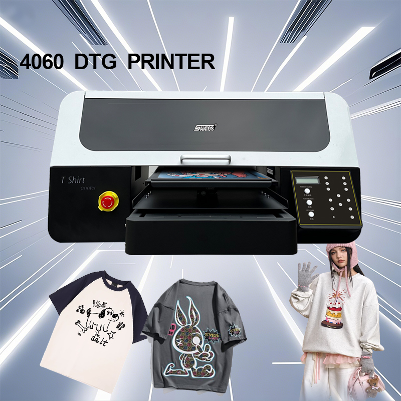 T Shirt Digital Printer 4060 M - Commercial Printing Machine For Shirts reseña y precio