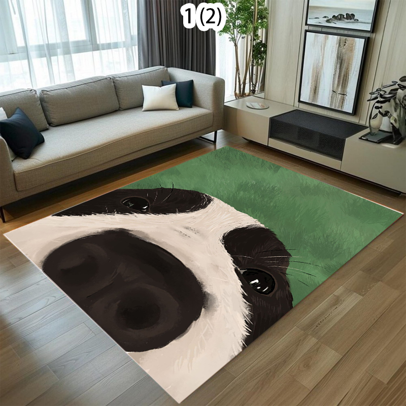 Area Rug Non-Slip Blue Backgro - Wholesale Commercial Printing reseña y precio