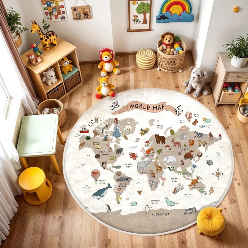 Children's Play Round Floor Ma - Wholesale Commercial Printing reseña y precio