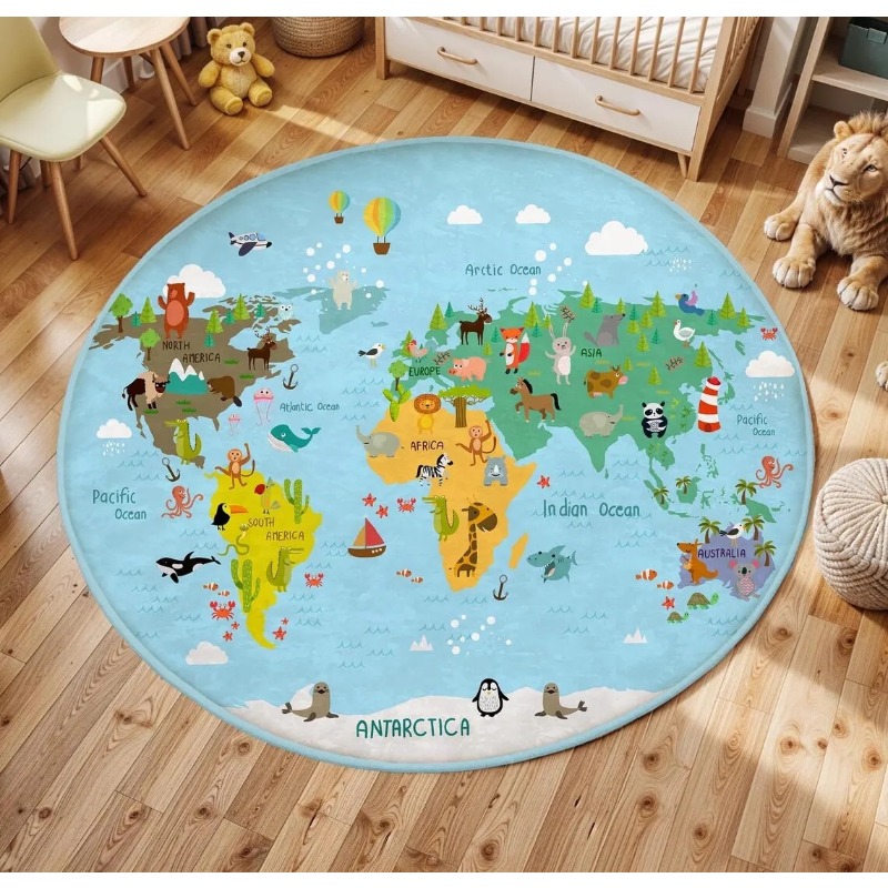 Children's Play Round Floor Ma - Wholesale Commercial Printing reseña y precio