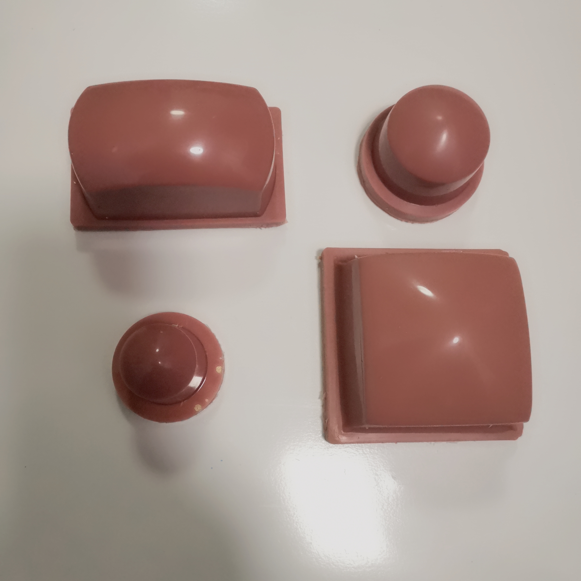 4 Pieces Silicone Material Pad - Wholesale Commercial Printing reseña y precio