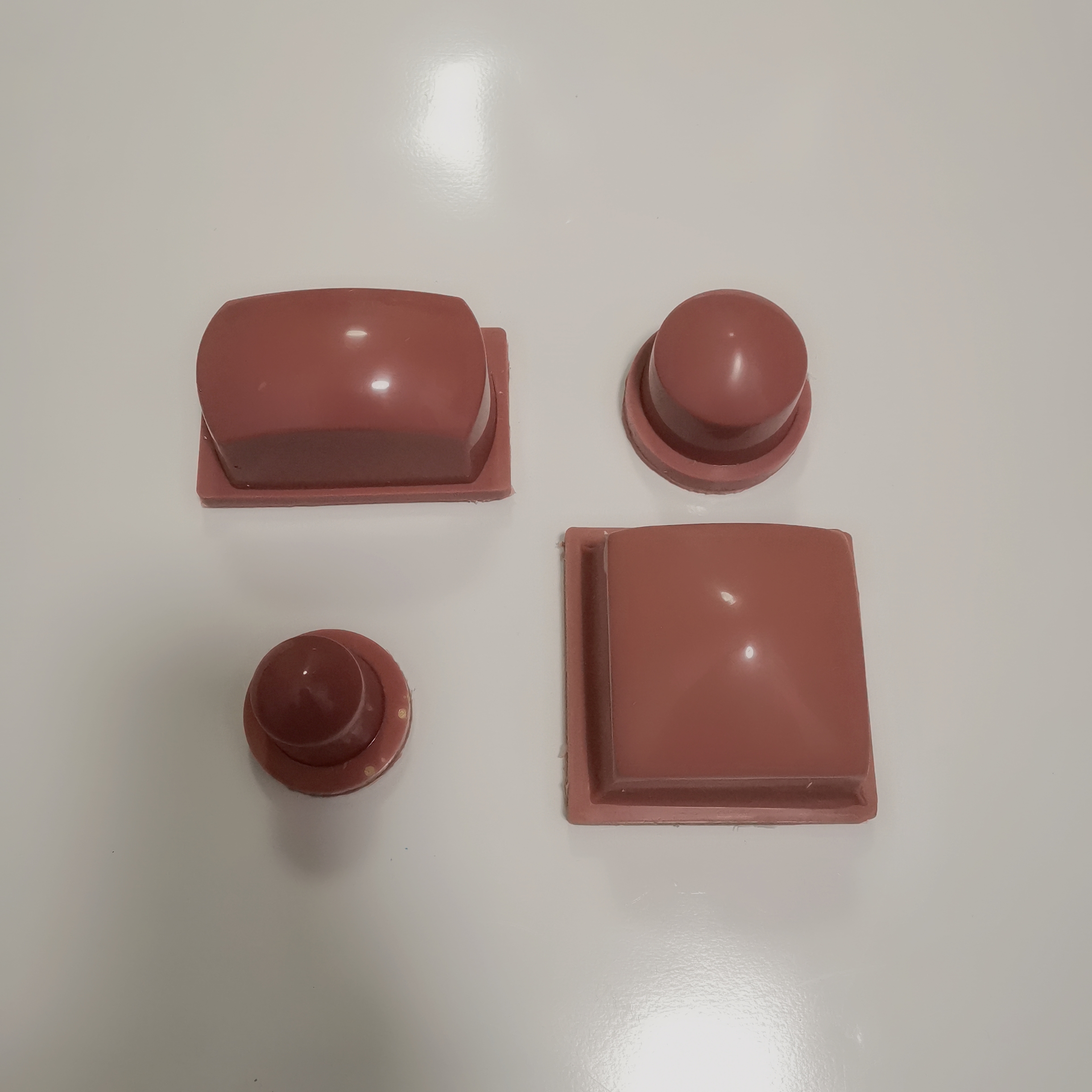 4 Pieces Silicone Material Pad - Wholesale Commercial Printing reseña y precio