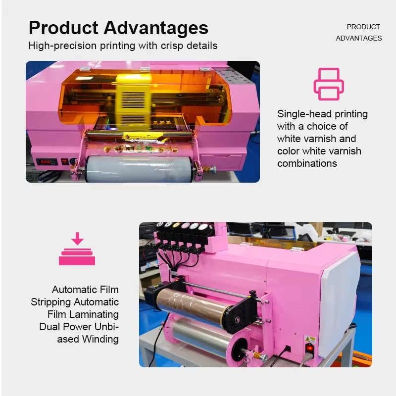 New Roll to Roll UV DTF Printe - Dtf Film Roll A3 reseña y precio