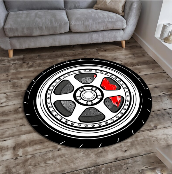 Black Wheels Printing Round Ca - Wholesale Commercial Printing reseña y precio