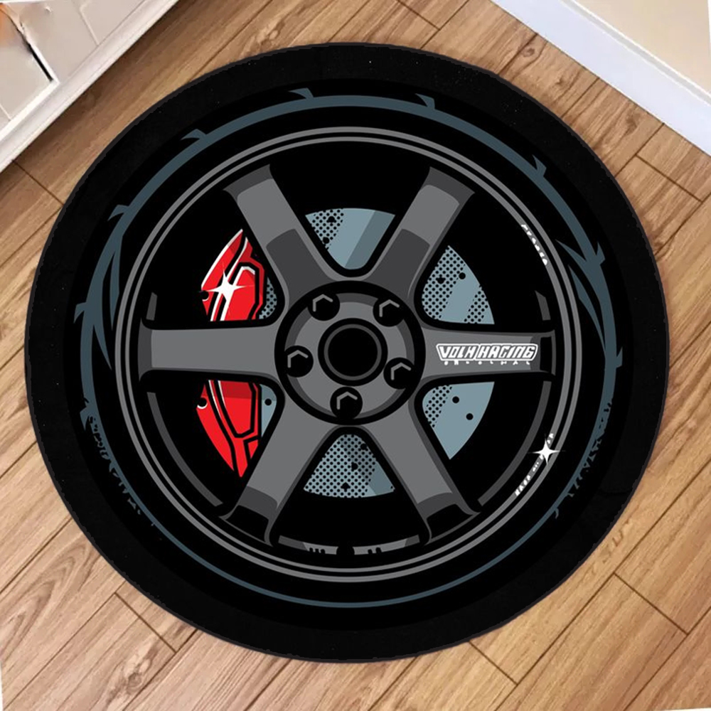 Black Wheels Printing Round Ca - Wholesale Commercial Printing reseña y precio