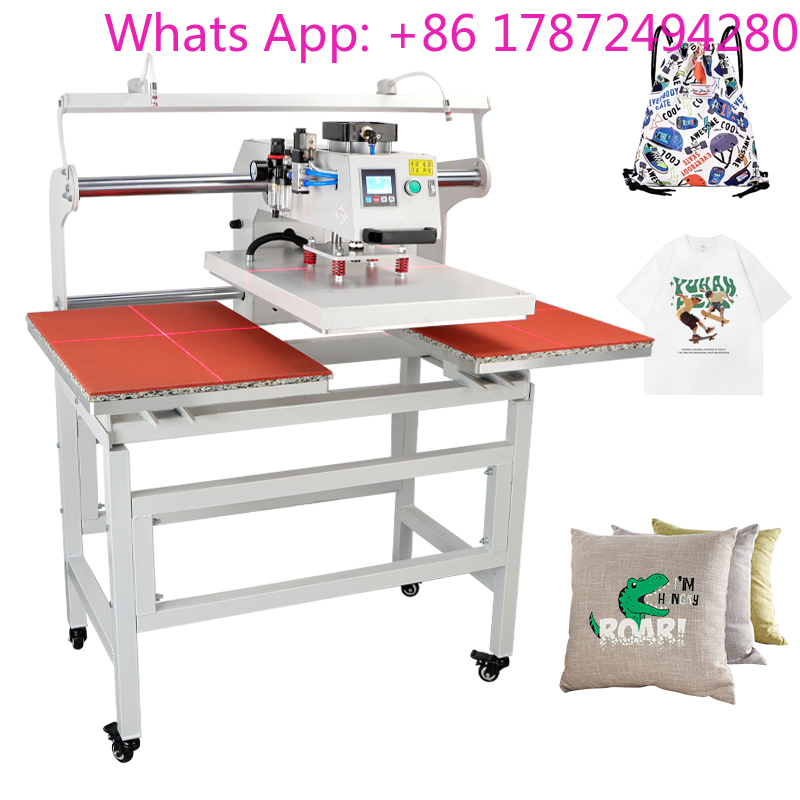 Dual Electric Slide Hot Stampi - Commercial Printing Machine For Shirts reseña y precio