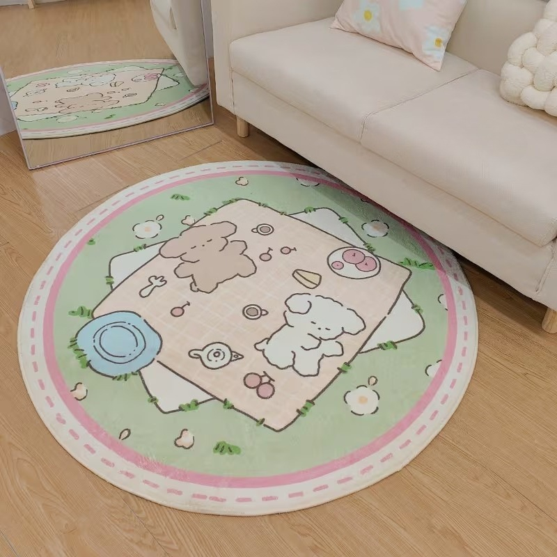 Cute Rabbit Bear Cake Print Ro - Wholesale Commercial Printing reseña y precio