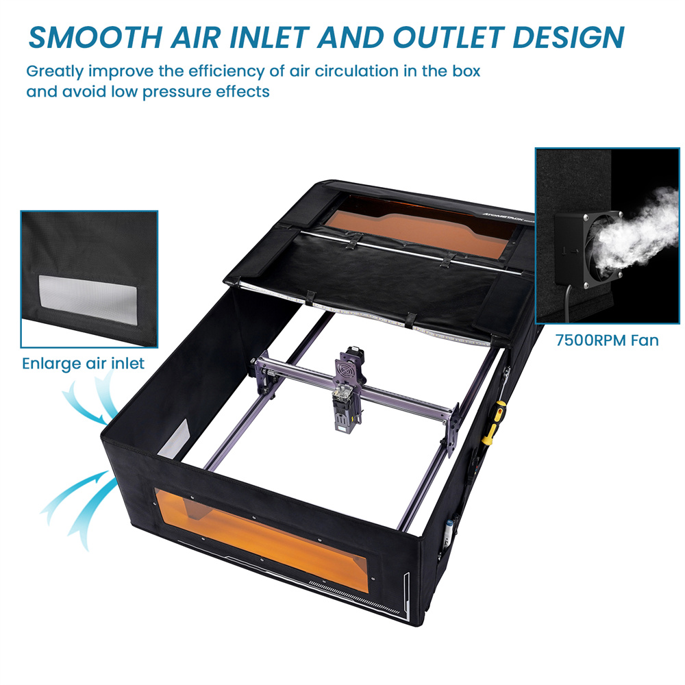 ATOMSTACK FB2 PLUS Laser Enclo - Uv Flatbed Printer reseña y precio