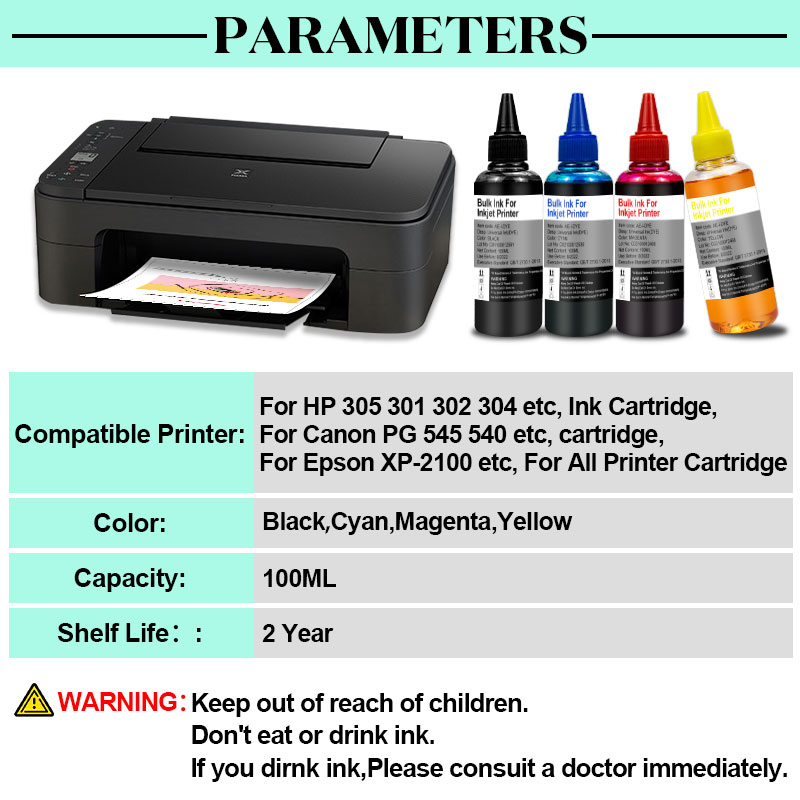 Universal Printer Refill Ink k - Eco Solvent Ink Cartridge reseña y precio