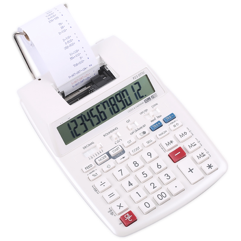 Computer Battery or AC Power P - Commercial Printing Calculator reseña y precio