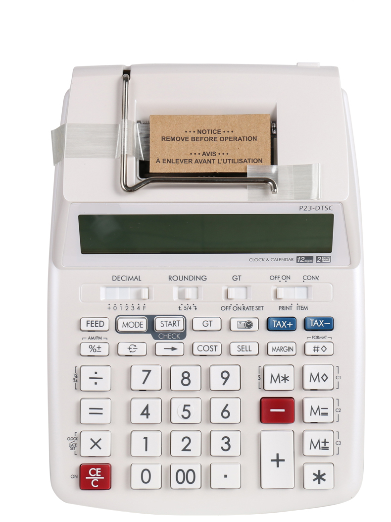 Computer Battery or AC Power P - Commercial Printing Calculator reseña y precio