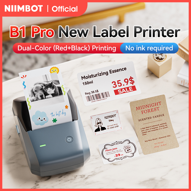 Niimbot B1 Pro Label Printer 3 - Commercial Printing Definition reseña y precio