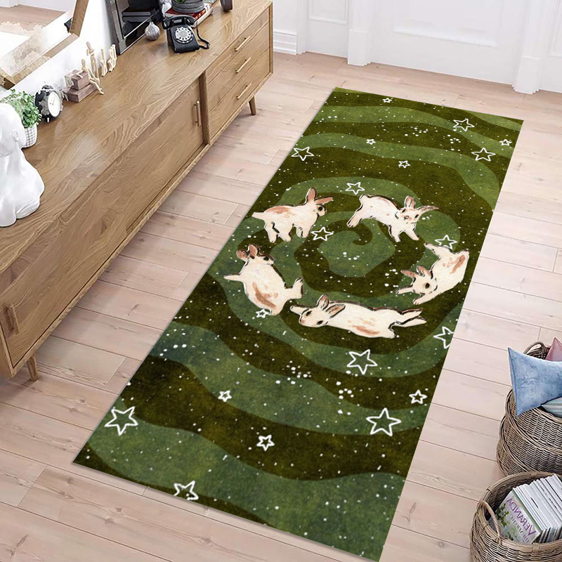 Boho Cute Cat Pattern Runner R - Wholesale Commercial Printing reseña y precio