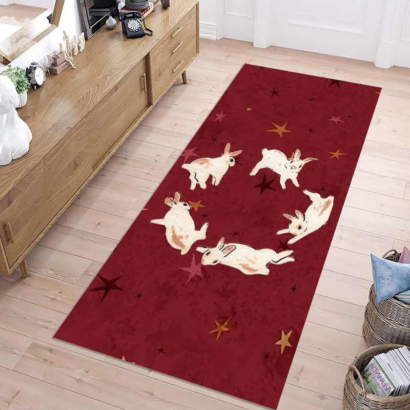 Boho Cute Cat Pattern Runner R - Wholesale Commercial Printing reseña y precio