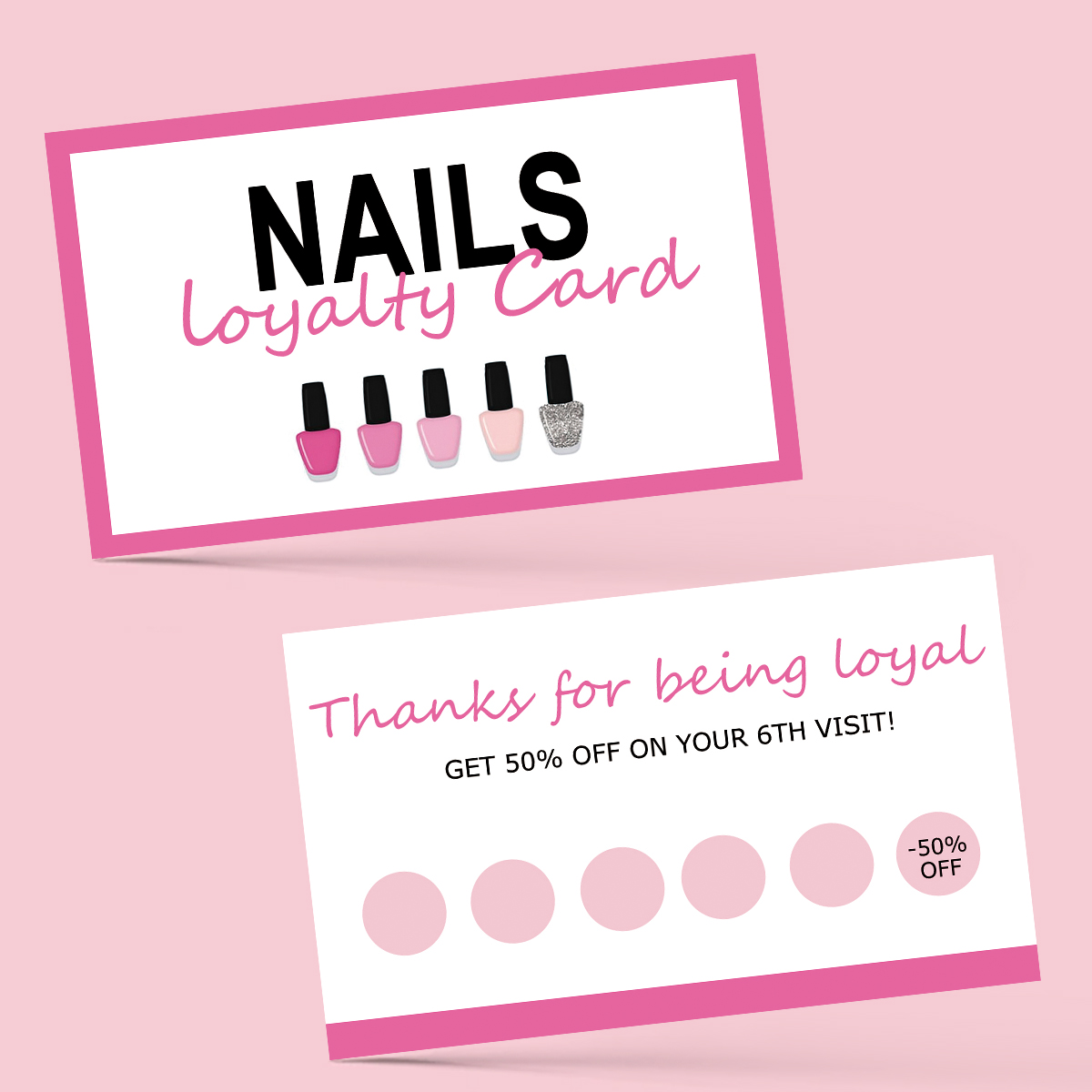 50Pcs Nail Business Card Press - Commercial Printing Press reseña y precio