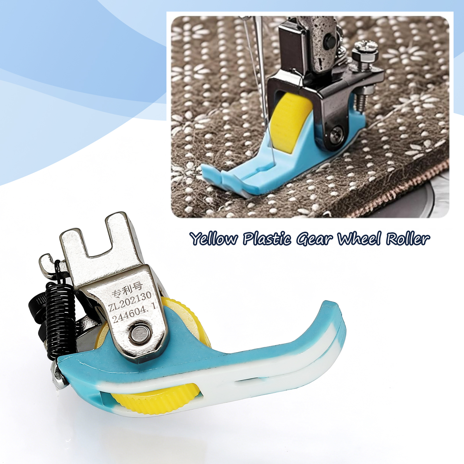 Roller Presser Foot, Heavy-Dut - Commercial Embroidery Machine reseña y precio