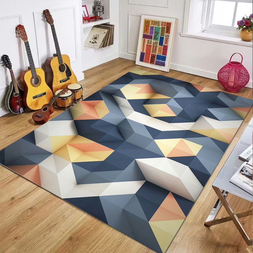 Modern Abstract Geometric Prin - Wholesale Commercial Printing reseña y precio