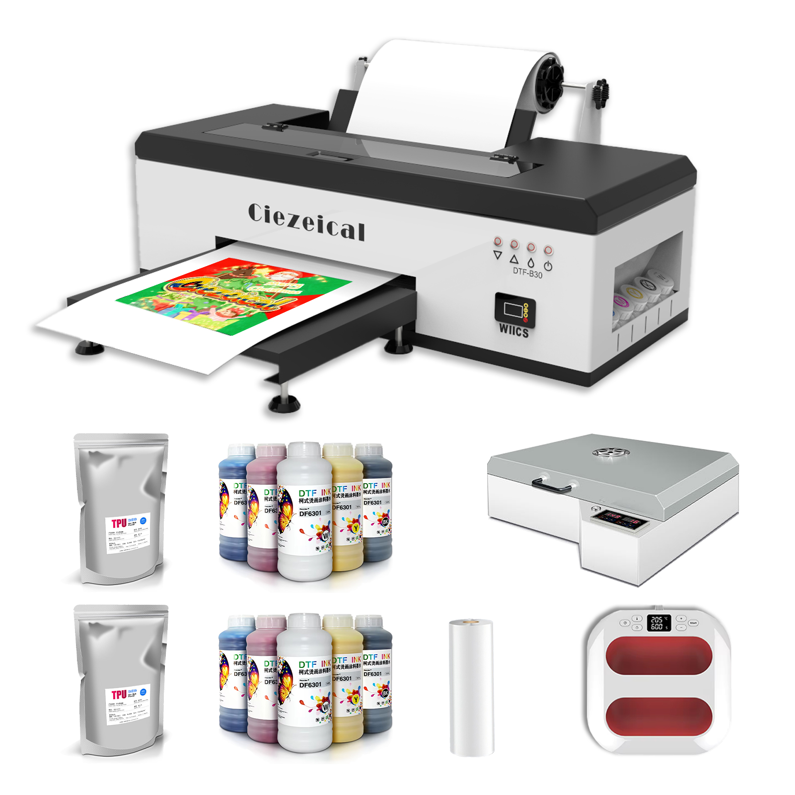 A3 1390 DTF printer set, equip - Dtf Film Roll A3 reseña y precio