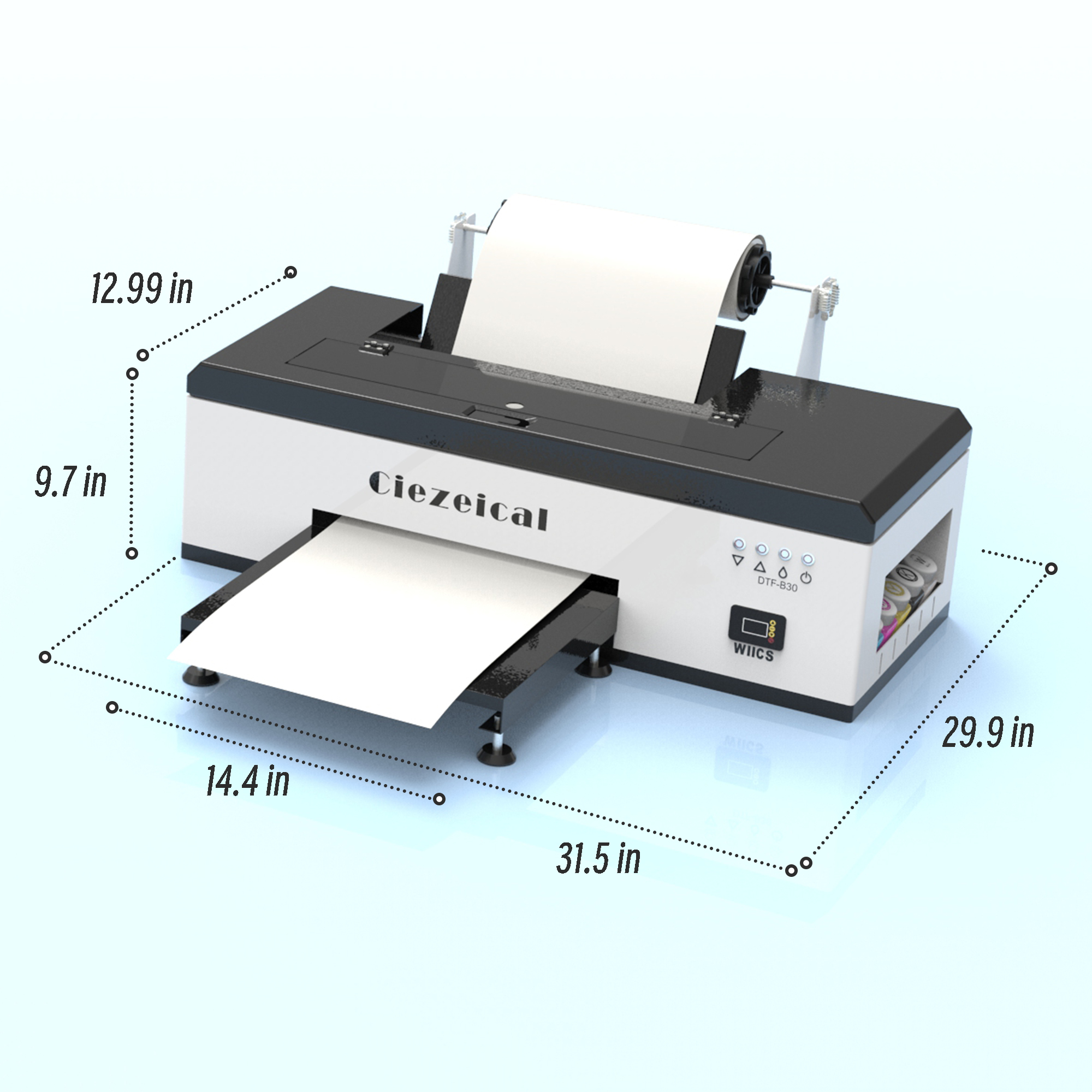 A3 1390 DTF printer set, equip - Dtf Film Roll A3 reseña y precio