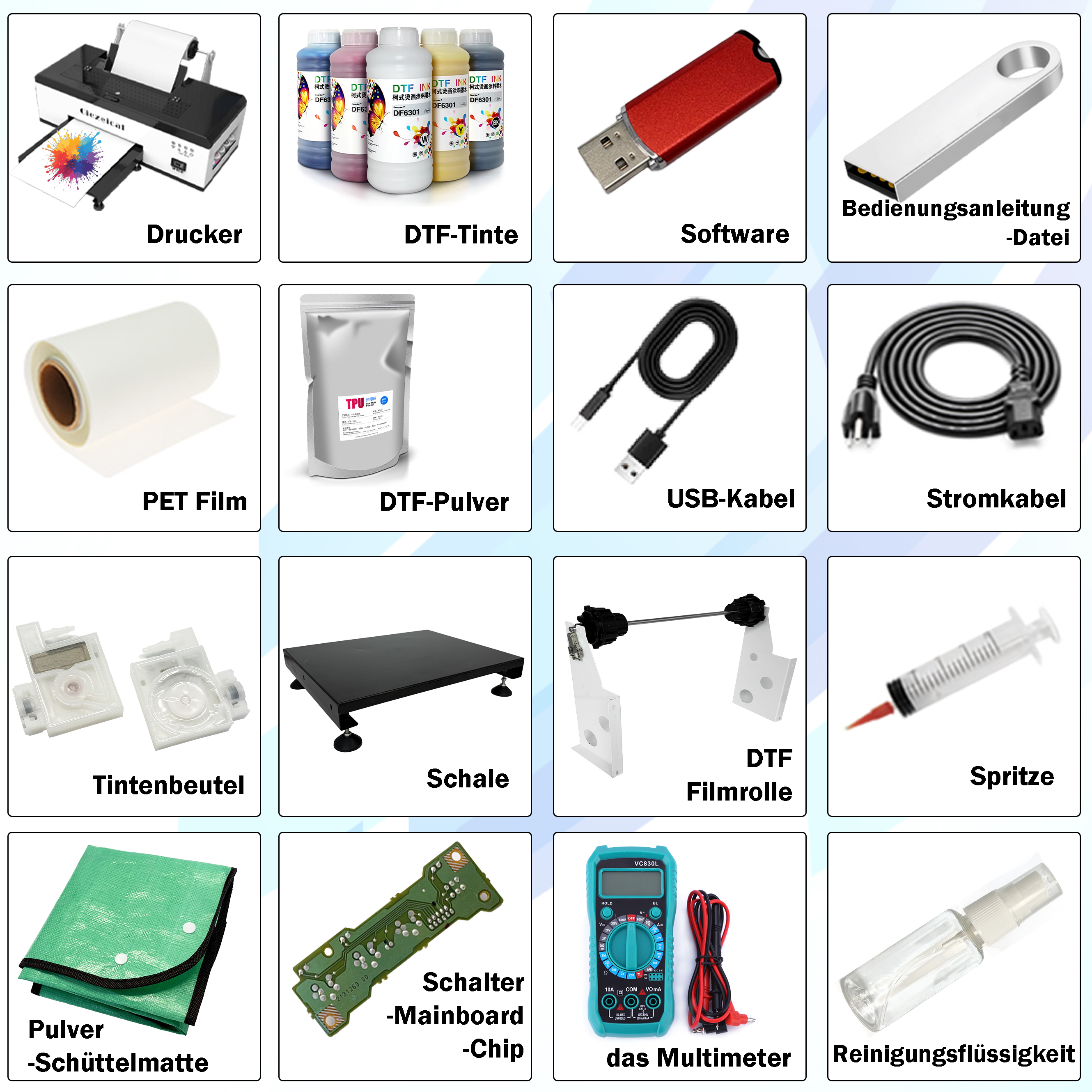A3 1390 DTF printer set, equip - Dtf Film Roll A3 reseña y precio