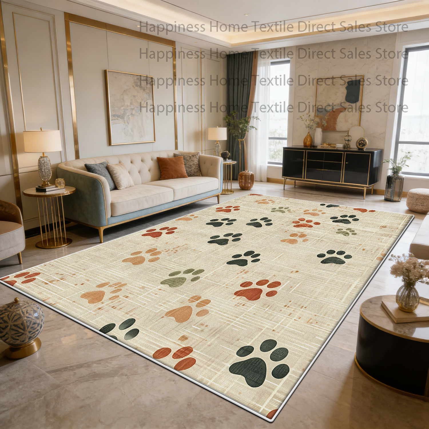 Nordic Modern Pet Paw Print Li - Wholesale Commercial Printing reseña y precio