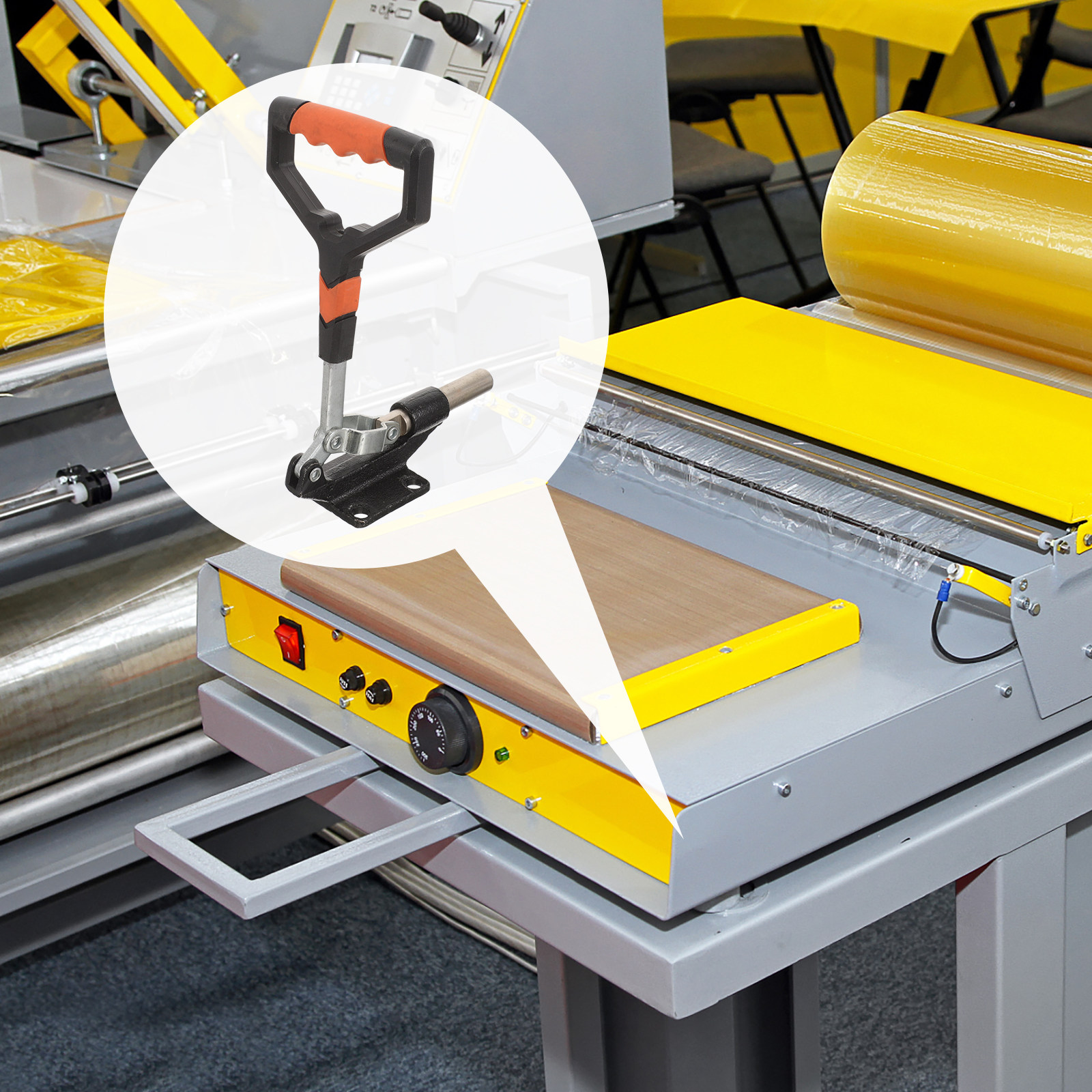 Heat Press Accessory Handle Fi - Commercial Printing Press reseña y precio