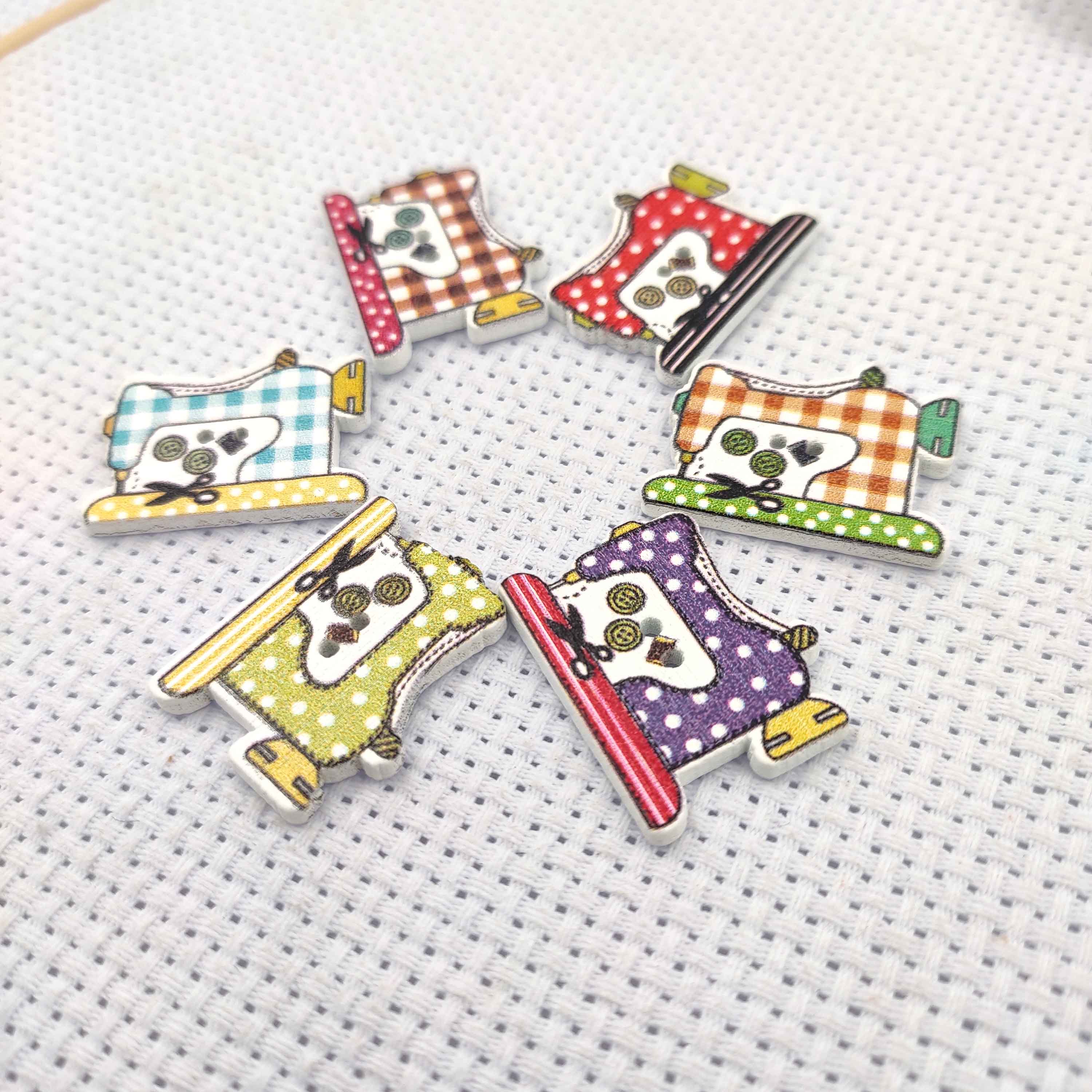 Needle Minders Wood Sewing Mac - Commercial Embroidery Machine reseña y precio